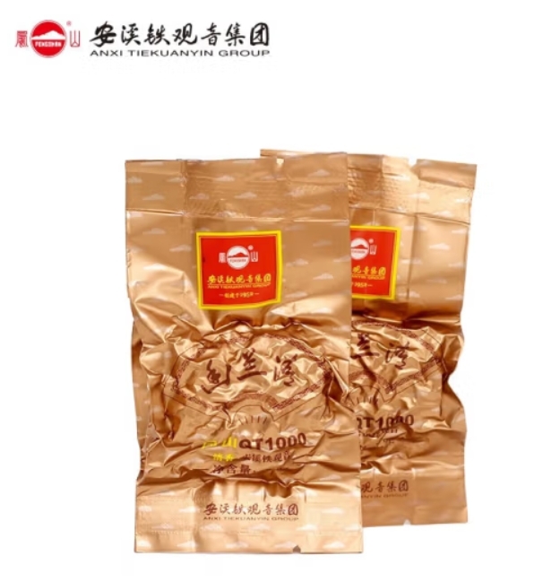 安溪县凤山铁观音幽兰清兰花清香型礼盒装QT1000春茶正味乌龙茶